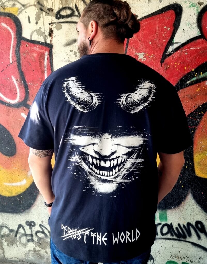 Loki - Trust the world - T-shirt Oversize 240gsm – Ragnarok End of World